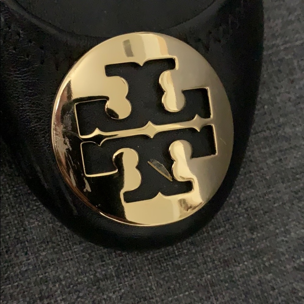 Tory Burch Reva Flat in Black - Picture 7 of 7